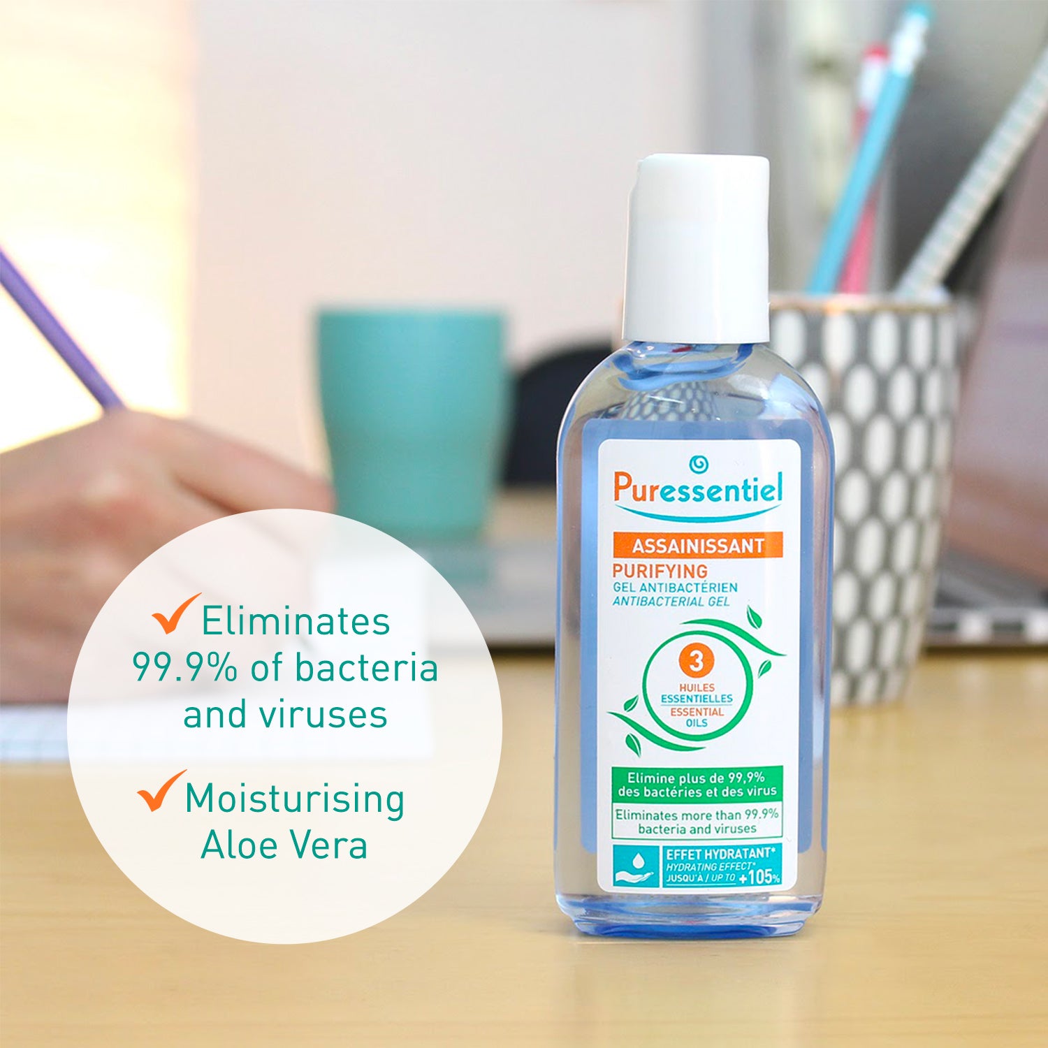 Purifying Antibacterial Gel
