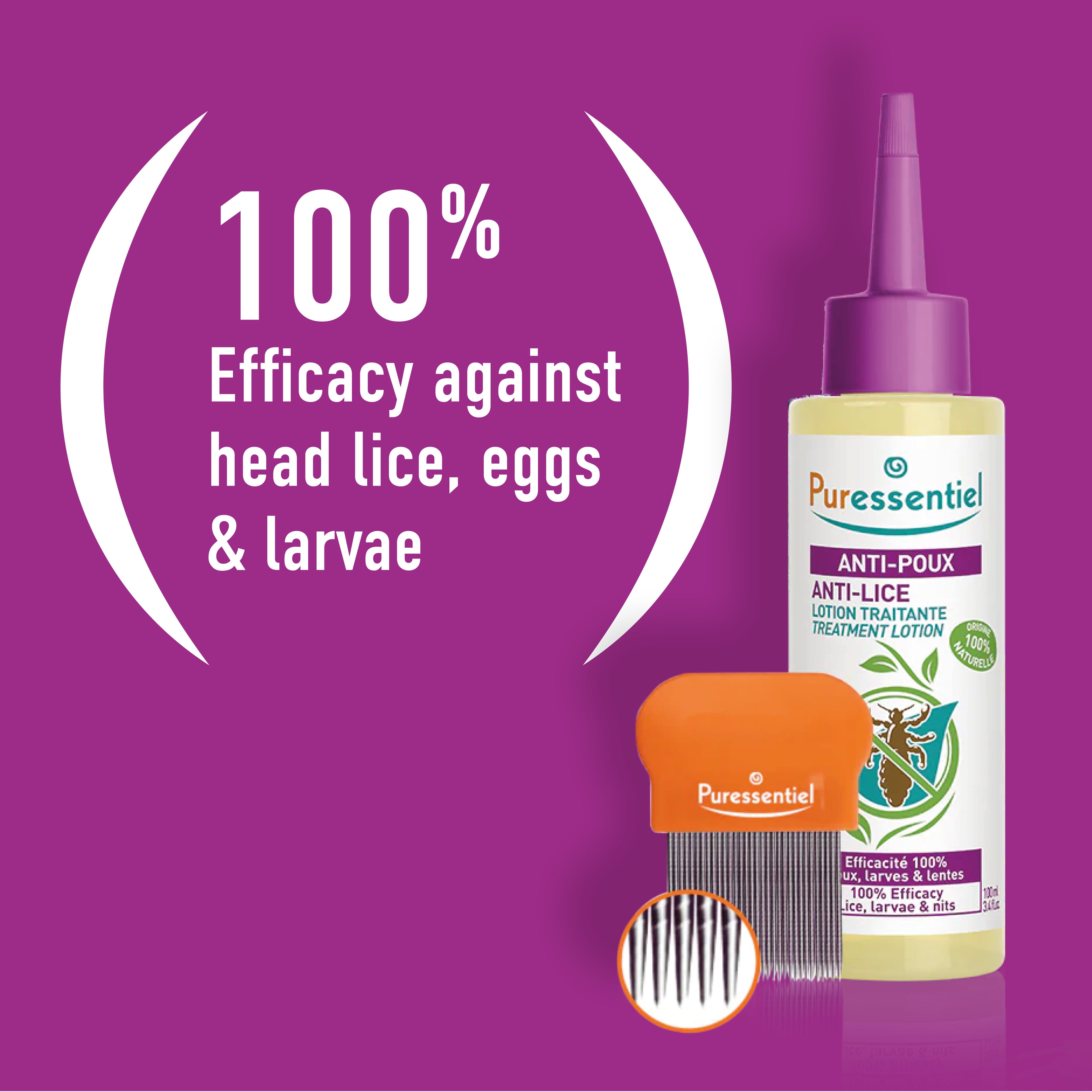Head Lice Treatment Lotion + Comb