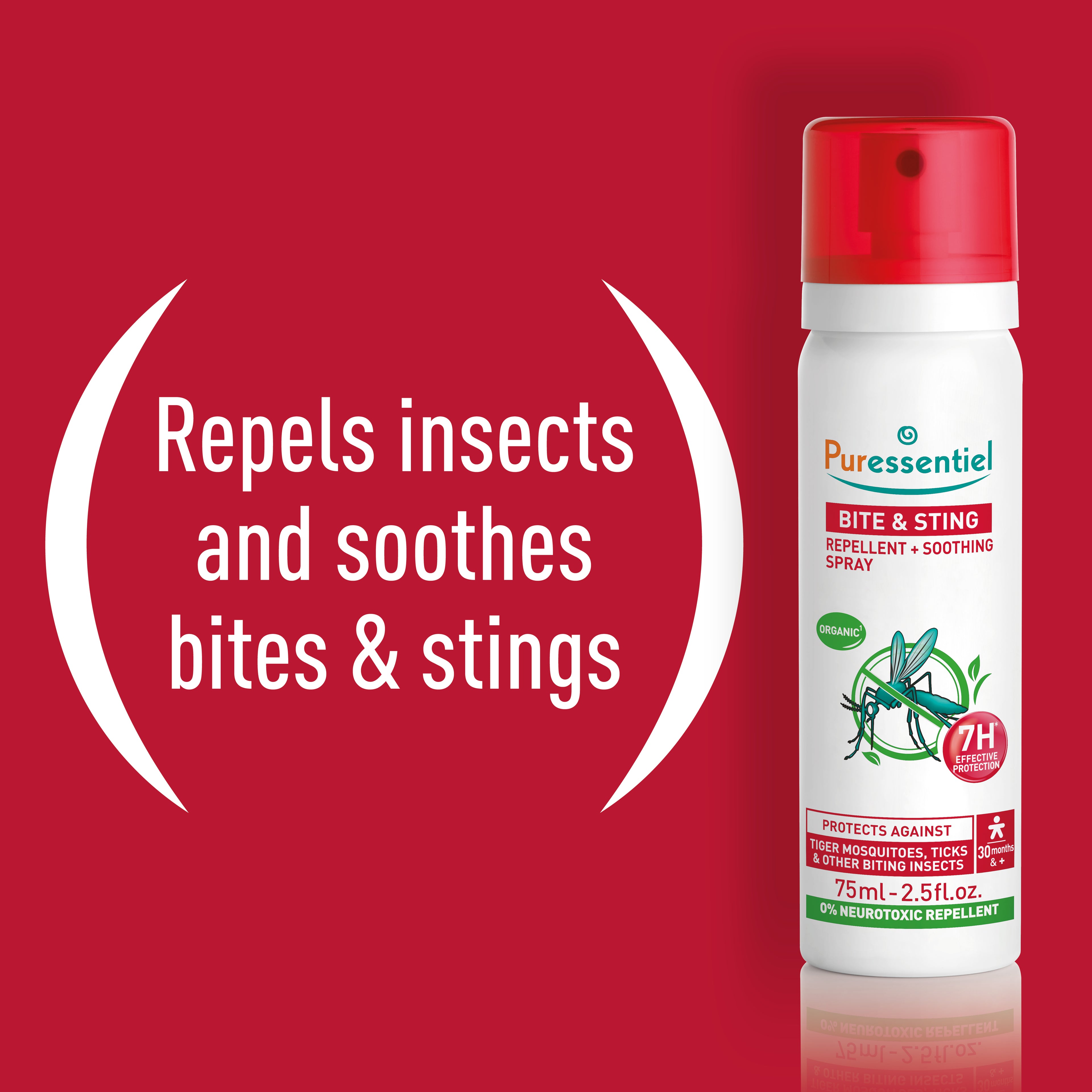 Bite & Sting Spray Repellent + Soothing