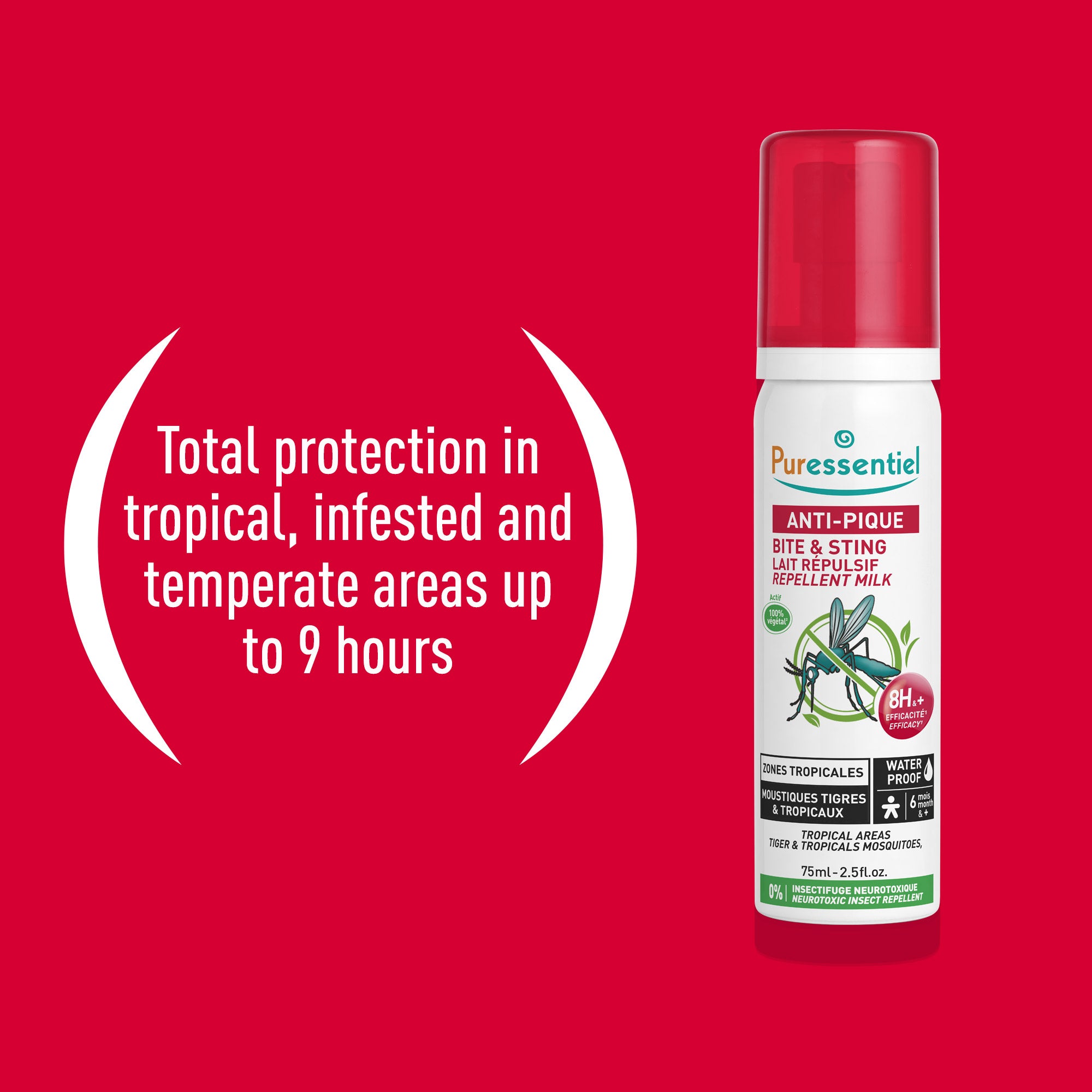 Bite & Sting Waterproof Repellent Milk