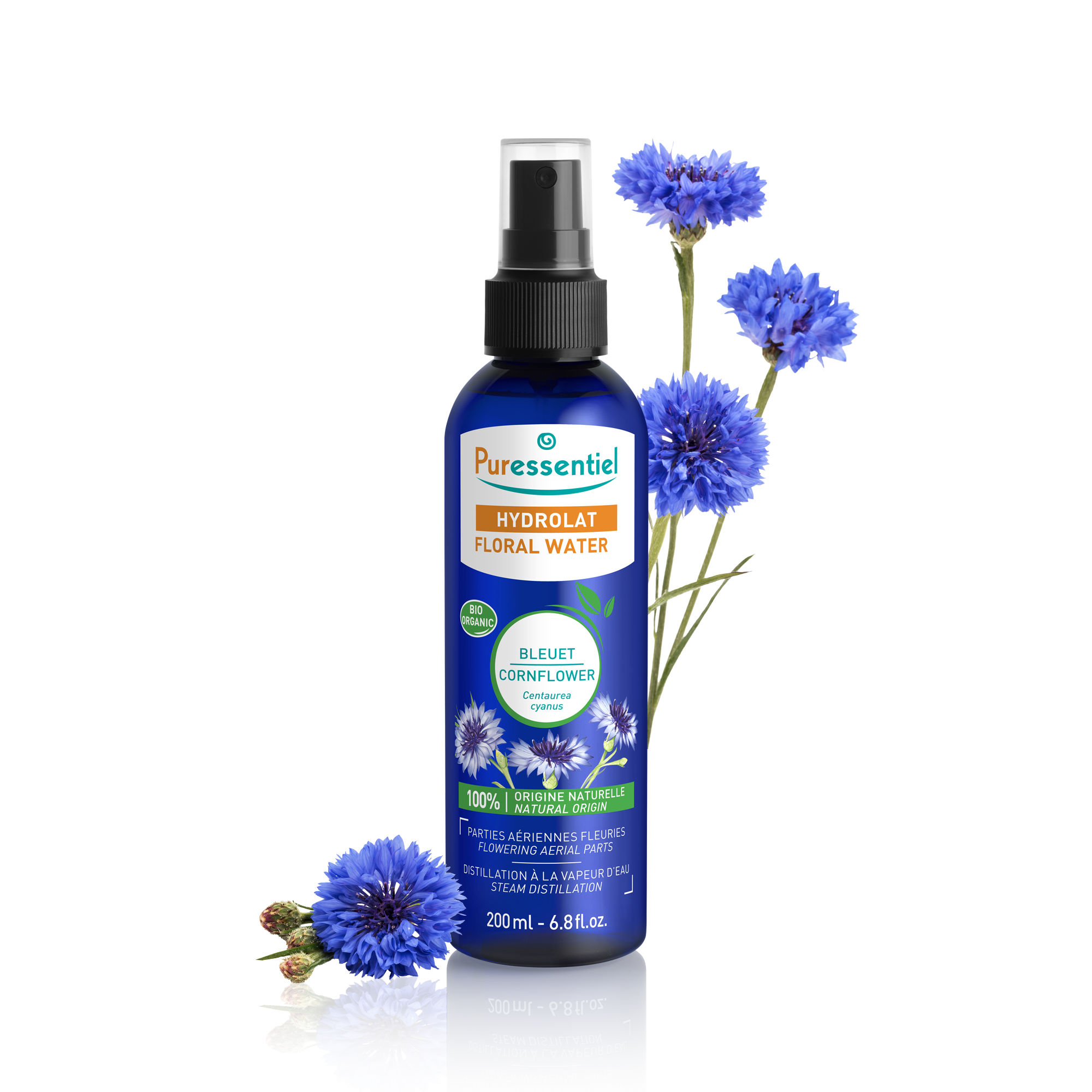 Organic Cornflower Floral Water