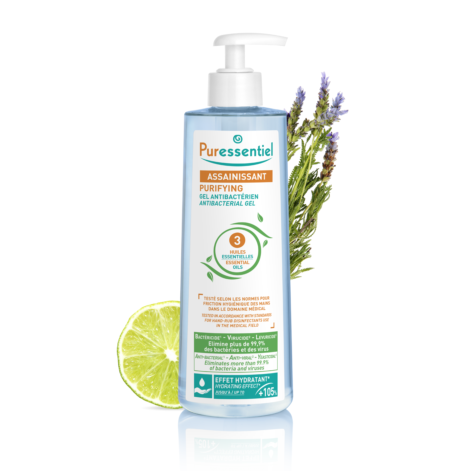 Purifying Antibacterial Gel