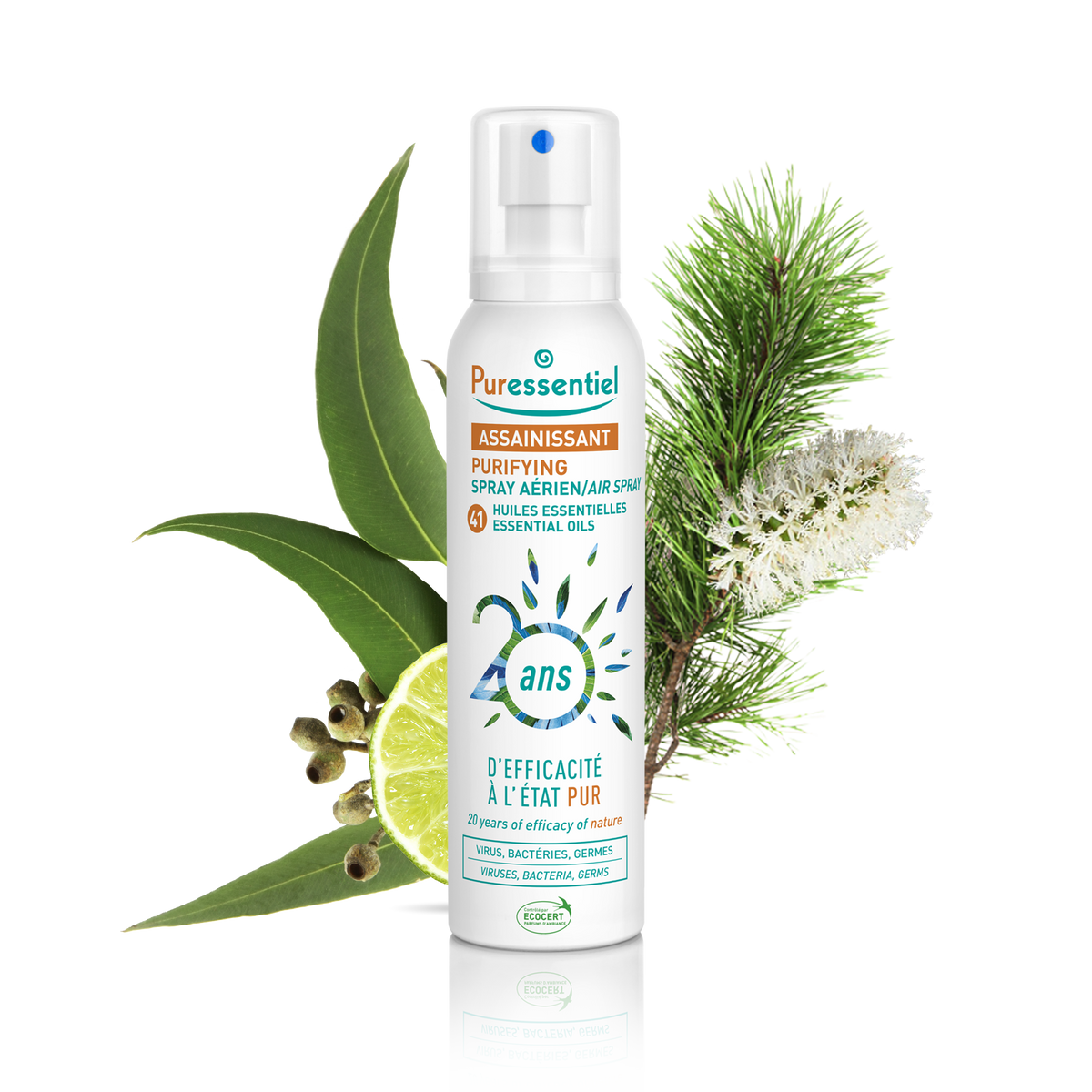 Purifying Air Spray 41 Essential Oils | Eliminate Bacteria, Viruses and ...