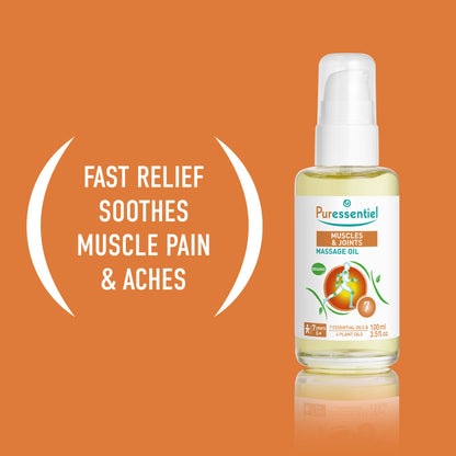 Organic Muscle Relaxing Massage Oil