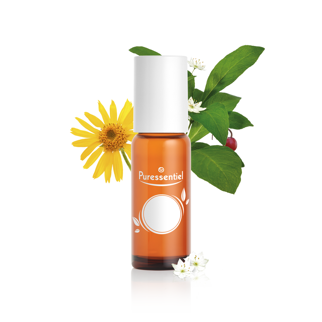 Empty 10ml glass roller bottle