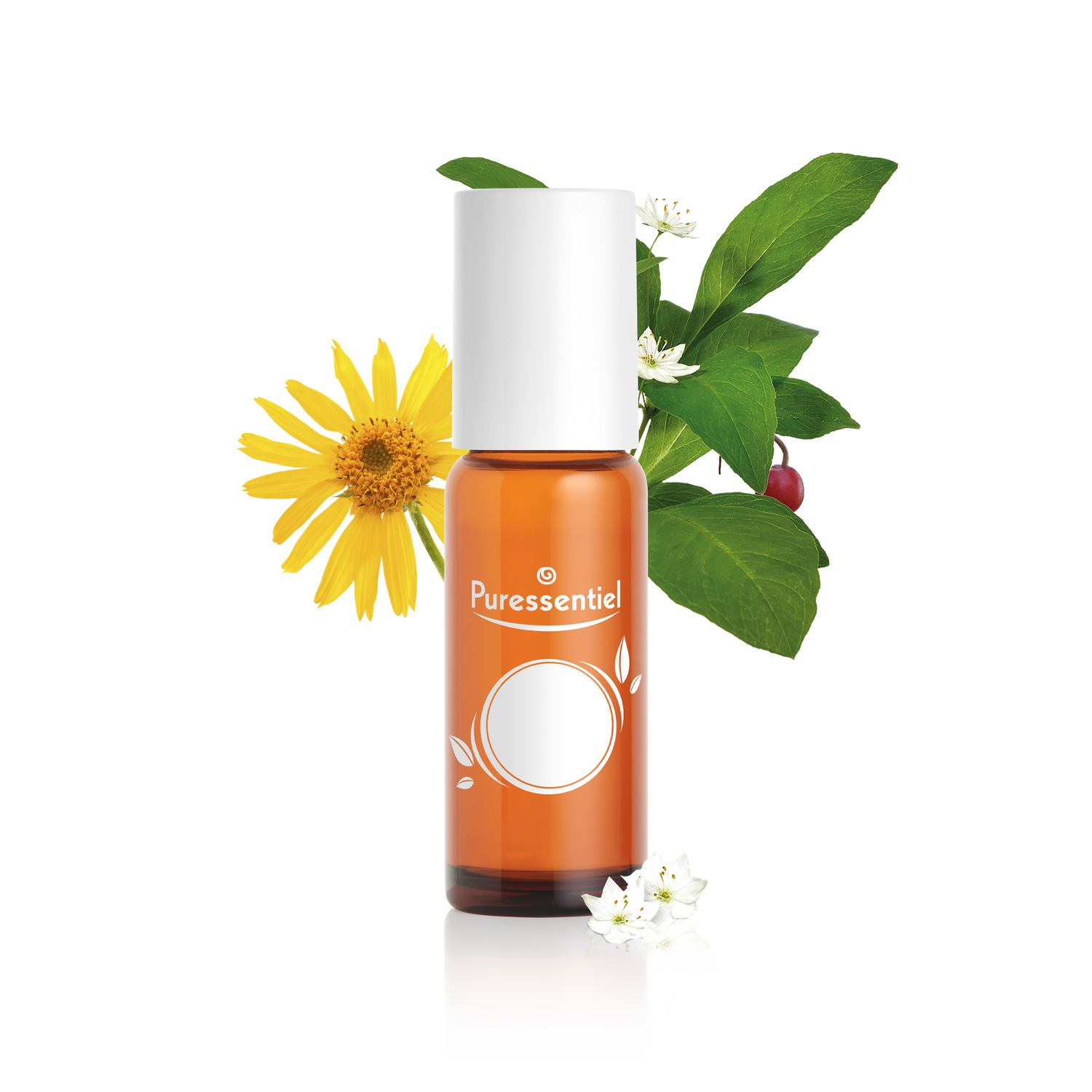 Empty 10ml glass roller bottle