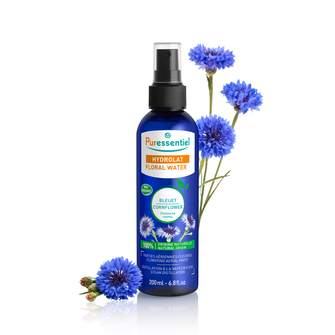 Organic Cornflower Floral Water