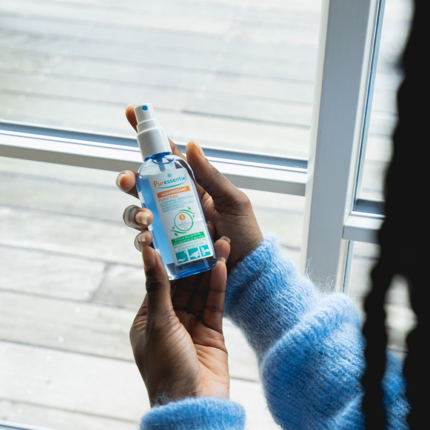 Purifying Antibacterial Lotion Spray Hands &amp; Surfaces