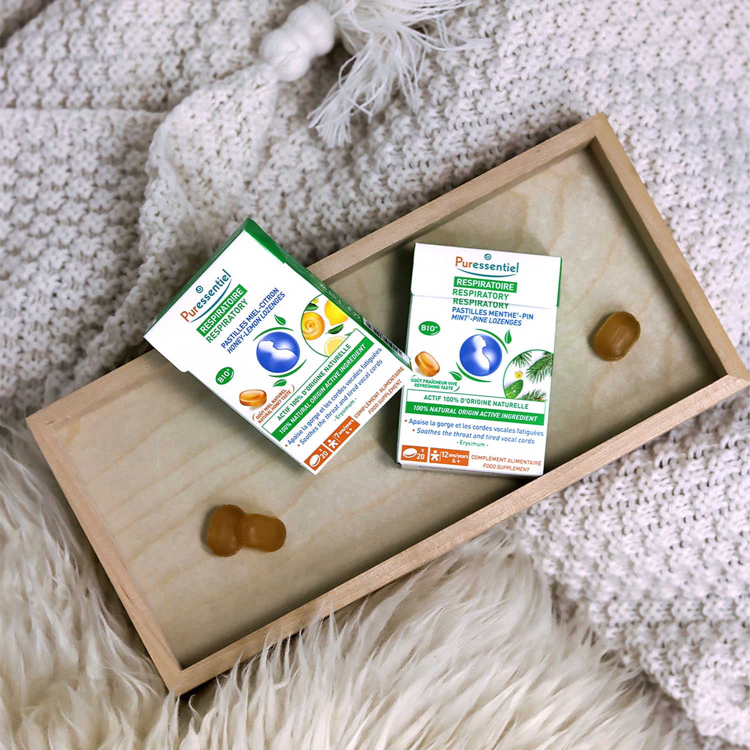 Respiratory Mint-Pine Lozenges