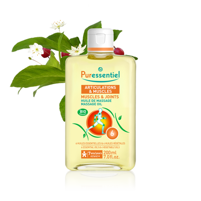 Organic Muscle Relaxing Massage Oil