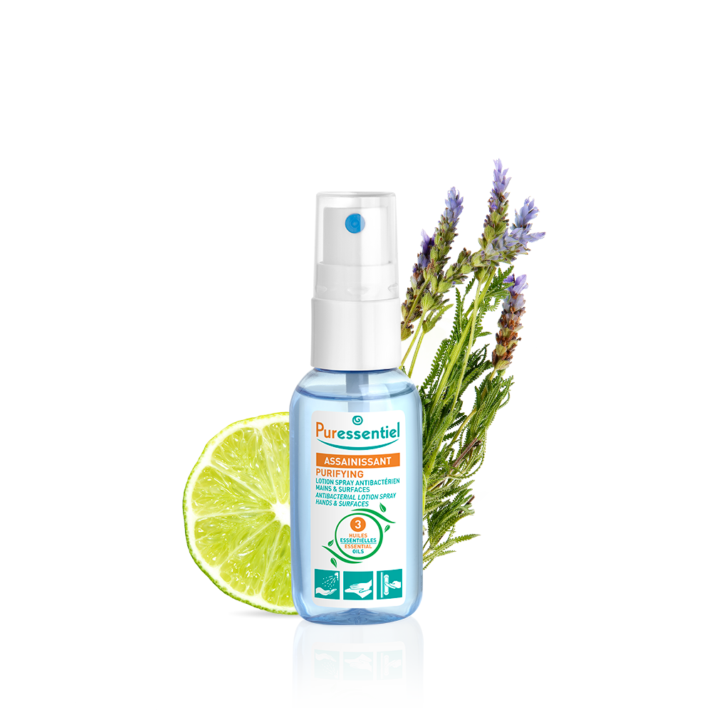 Purifying Antibacterial Lotion Spray Hands &amp; Surfaces