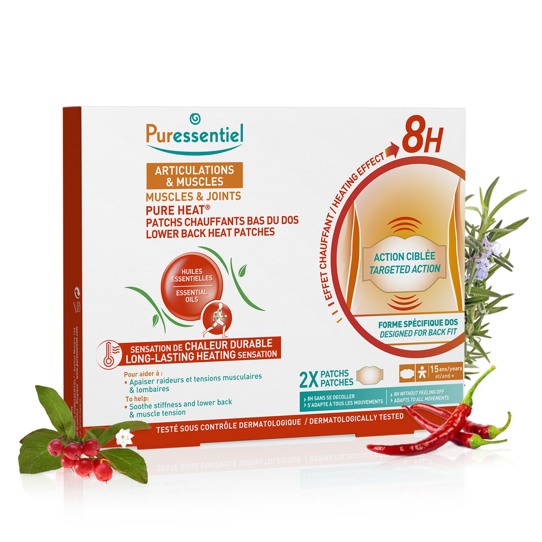 Muscles & Joints Lower Back Heat Patches