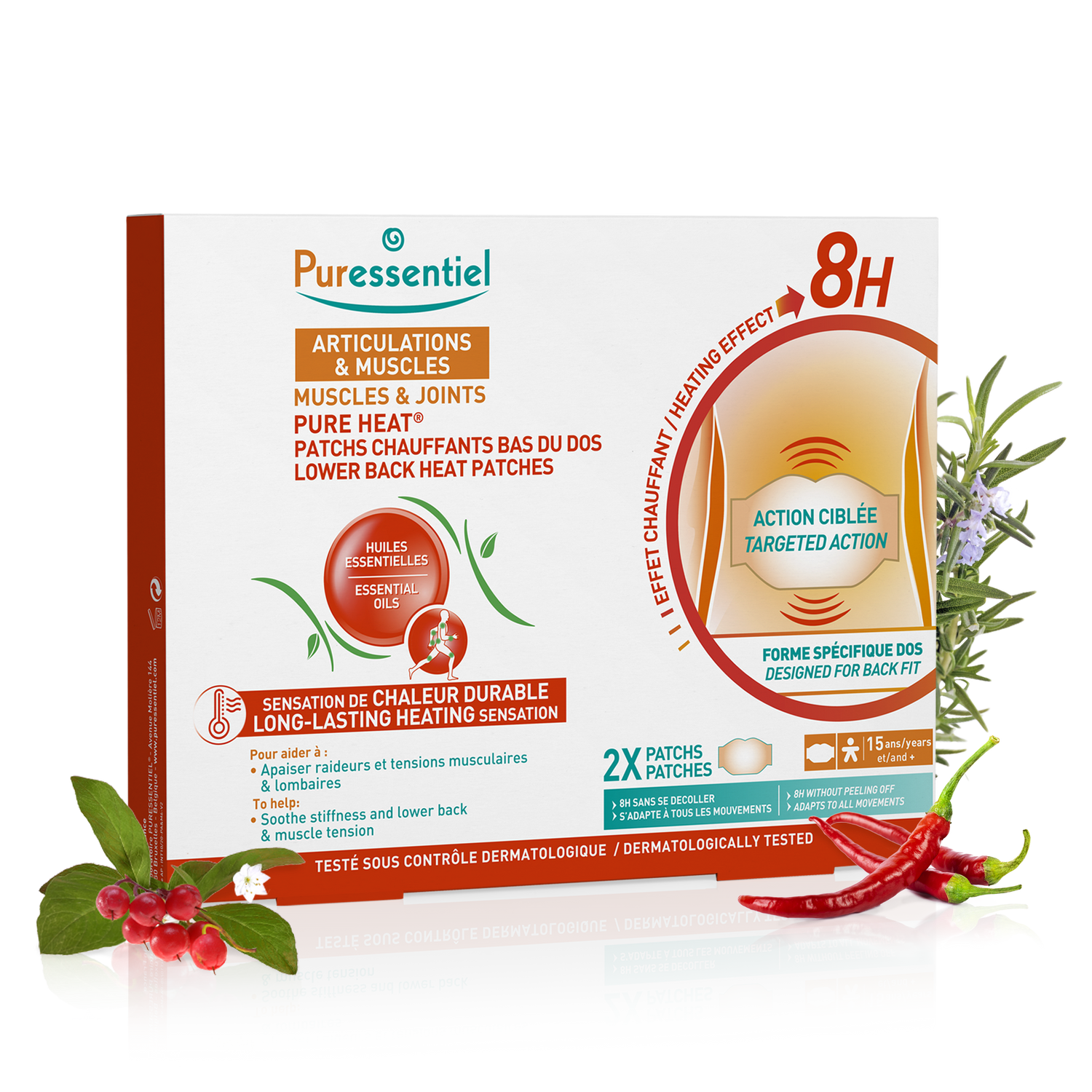 Muscles &amp; Joints Lower Back Heat Patches