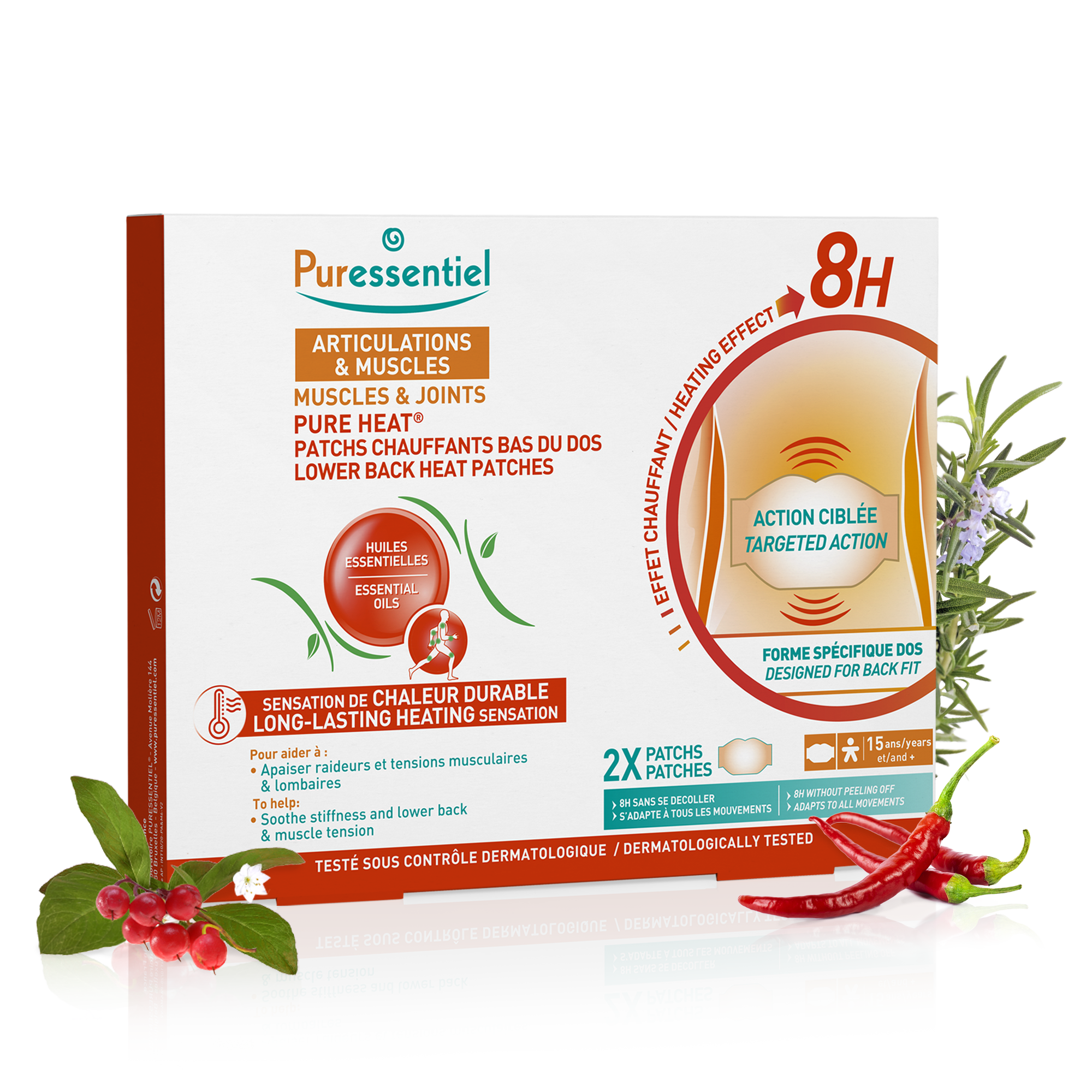 Muscles &amp; Joints Lower Back Heat Patches