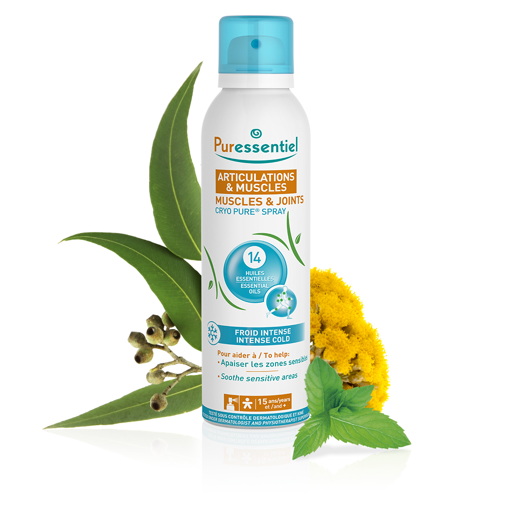 cryo spray muscles puressentiel