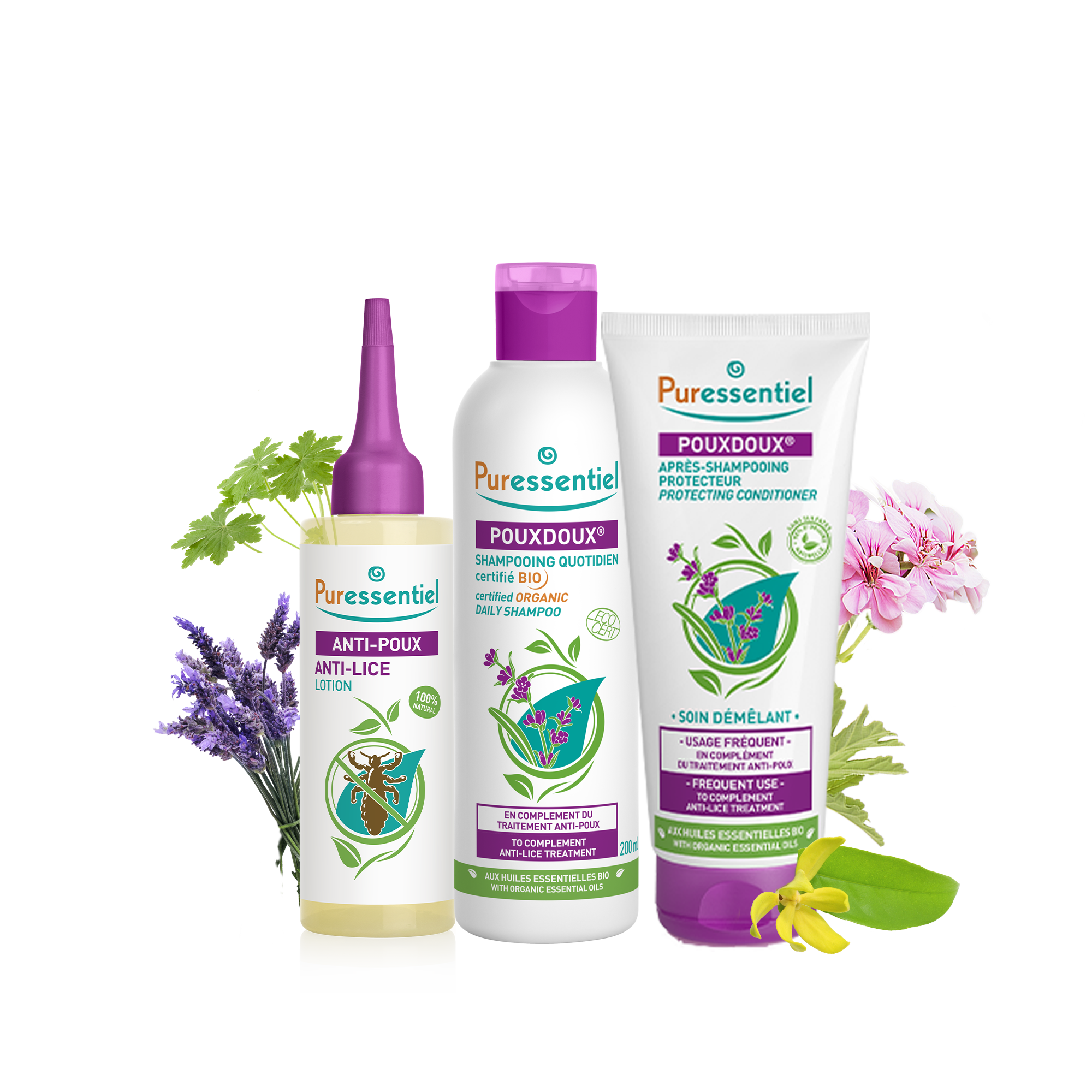 Goodbye Head Lice Kit Puressentiel