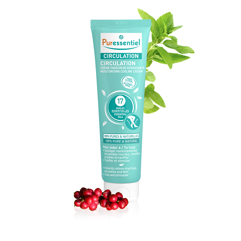 Puressentiel Circulation Moisturising Cooling Cream