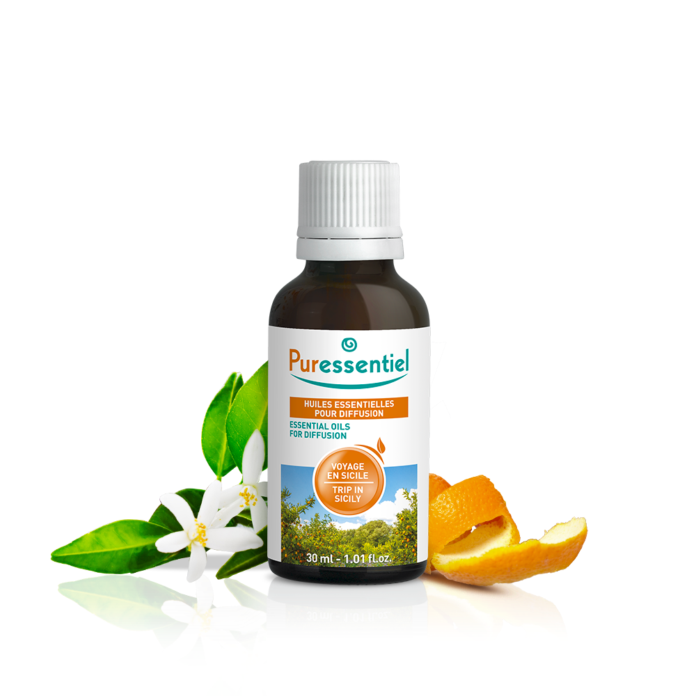 Essential Oils For Diffusion Trip In Sicily Blend